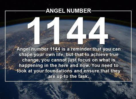 1144 Angel Number Meaning